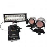 Ex Demo Gekko 3 head location LED lighting kit - 2 x k7 spot + 1 x karesslite 100 Bi-colour, AC / DC c/w backpack case KIT-3HEAD200 Ex Demo Gekko 3 head location LED lighting kit - 2 x k7 spot + 1 x karesslite 100 Bi-colour, AC / DC c/w backpack case KIT-3HEAD200